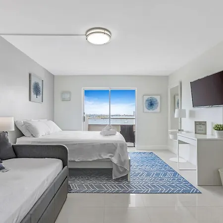 Waterfront Studio With Free Parking Miami Beach Extérieur photo